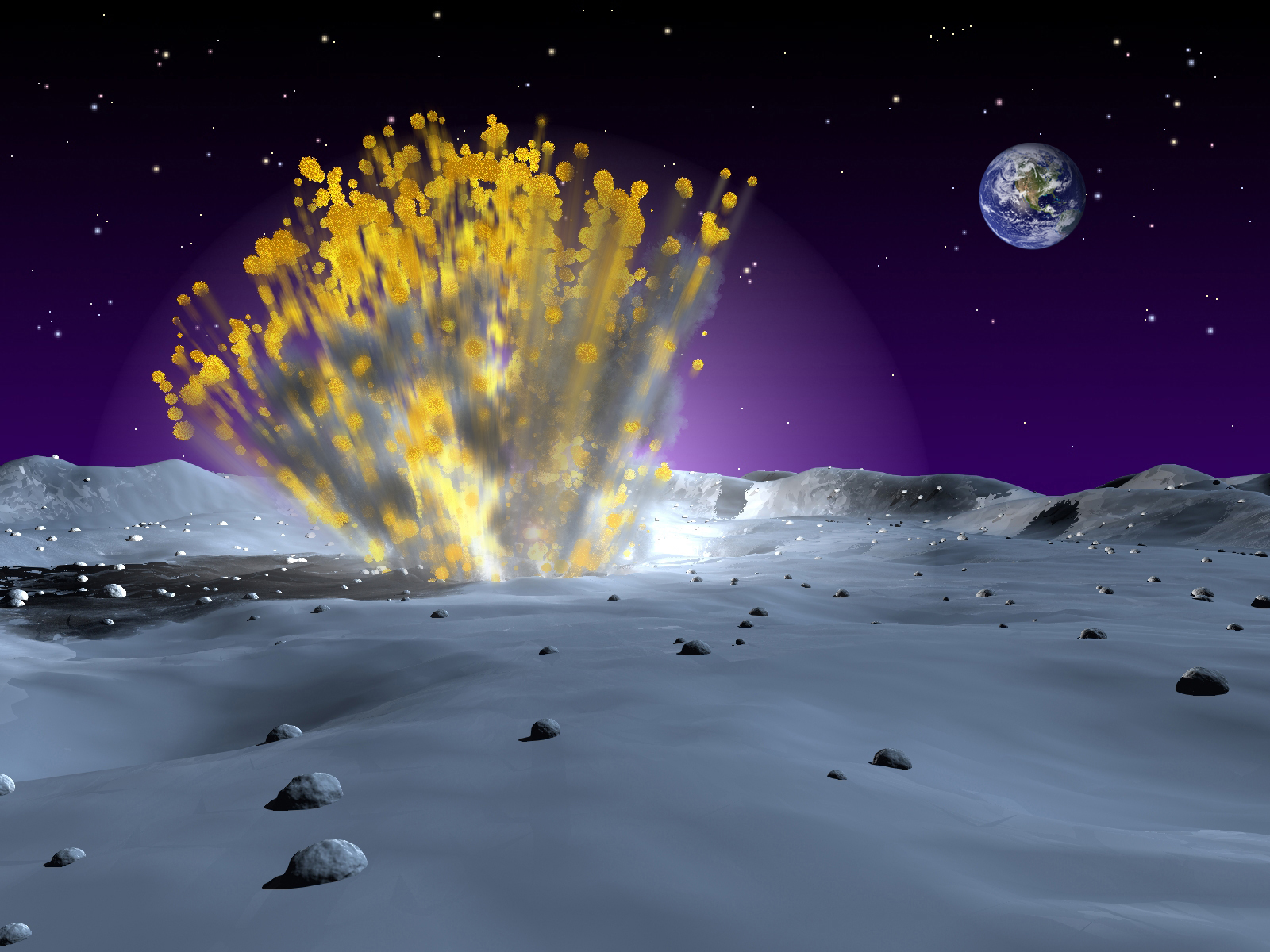 Moon Meteorite Impact