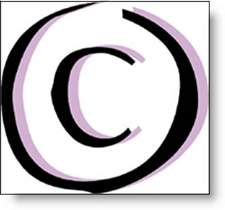 The copyright symbol
