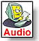 Cartoon Image of a computer reading from paper text.